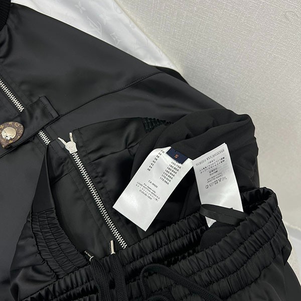 ルイヴィトン カラーブロックジップアップジャケット 偽物 上下セット 1AGDBN